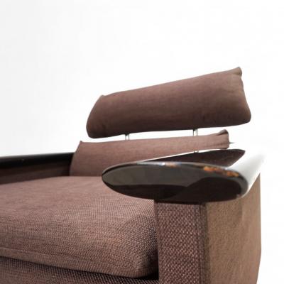  Tecno Tecno Milano Tecno lounge chair with piano lacquer trim 1970
