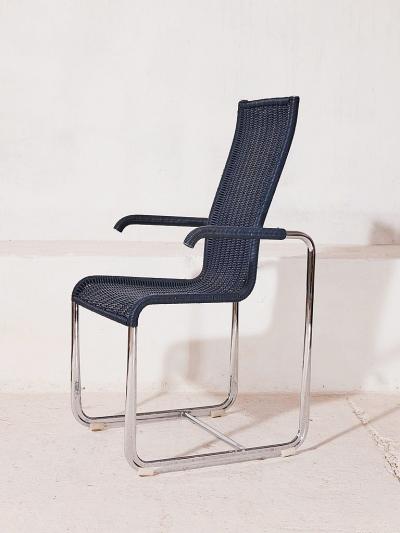  Tecta Tecta D25 High Back Cantilever Chair Bauhaus Lineage Germany 1980s 1990s