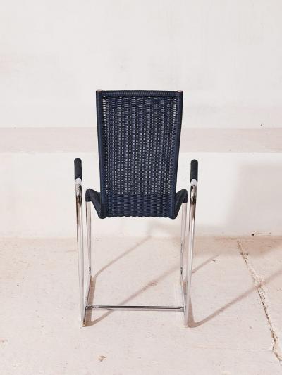  Tecta Tecta D25 High Back Cantilever Chair Bauhaus Lineage Germany 1980s 1990s