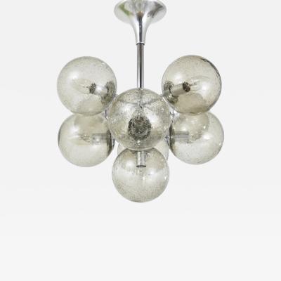  Temde Leuchten E R Nele Temde Atomic Sputnik Chandelier Chromed Space Age Tulip Pendant Lamp