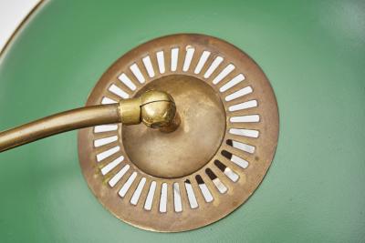  Temde Leuchten Lamp with Acrylic Shade by Temde Leuchten Switzerland 1st Half of the 20th C