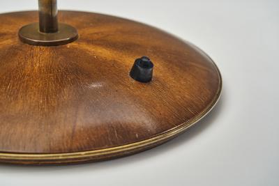 Temde Leuchten Lamp with Acrylic Shade by Temde Leuchten Switzerland 1st Half of the 20th C