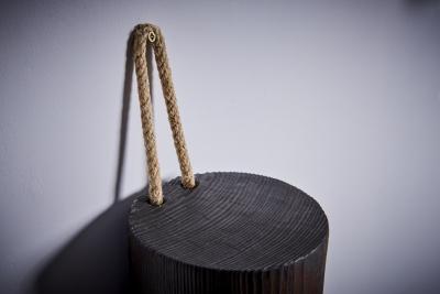  Temde Leuchten Pair of Temde Wall Lamps in Wood Switzerland 1960s