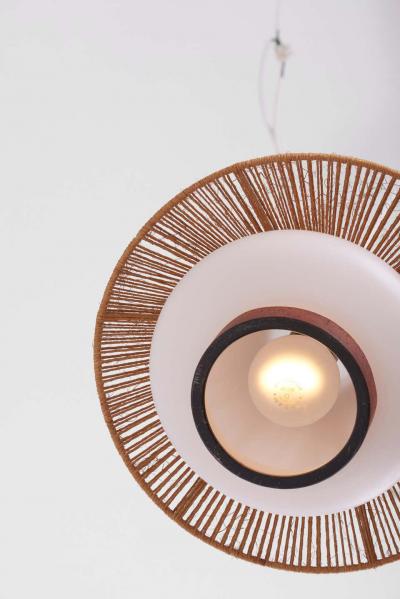  Temde Leuchten Pendant Lamp by Temde Leuchten Germany 1960s