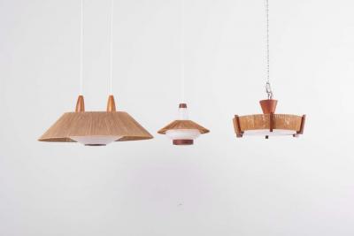  Temde Leuchten Pendant Lamp by Temde Leuchten Germany 1960s