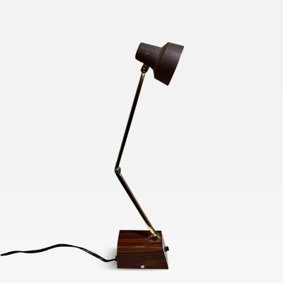  Tensor 1960s Tensor Wood Desk Lamp Swivel High Intensity