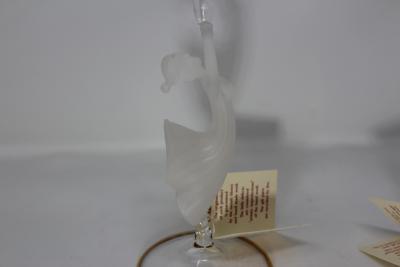  Tessaro Murano Glass Martini Glasses by Tessaro a Pair