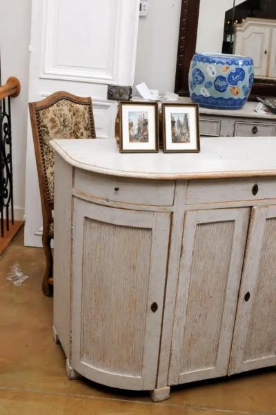  Th odore Henri Mansson Pair of Framed Watercolors Depicting Gothic Churches by Th odore Henri Mansson