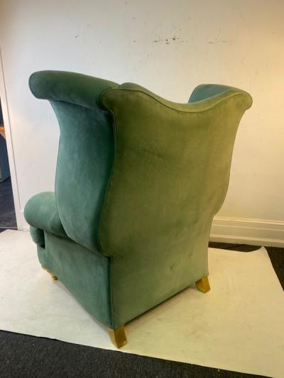  Thayer Coggin MONUMENTAL ADVANT GARDE WING CHAIRS IN THE MANNER OF SALVADOR DALI