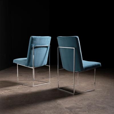  Thayer Coggin Set of Ten Dining Chairs by Milo Baughman for Thayer Coggin