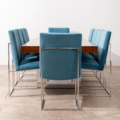  Thayer Coggin Set of Ten Dining Chairs by Milo Baughman for Thayer Coggin