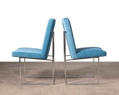  Thayer Coggin Set of Ten Dining Chairs by Milo Baughman for Thayer Coggin