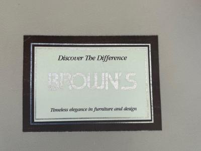  Thayer Coggin Thayer Coggin Curved Channeled Asymmetric Sofa USA 1980s