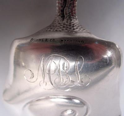  The Duhme Company Duhme American Japonesque Sterling Silver Fish Serving Fork Slice