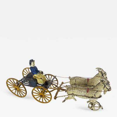  The Harris Toy Company Goat Drawn Lady Driver American Toy by Harris Toy Company circa 1903