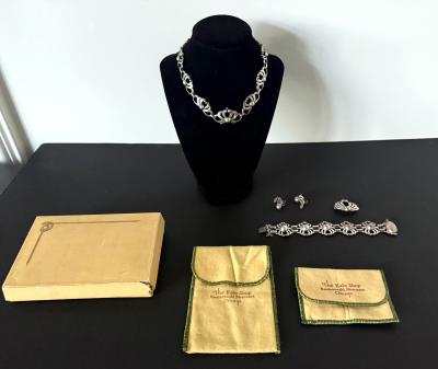  The Kalo Shop Rare Sterling Silver Jewelry Suite by The Kalo Shop