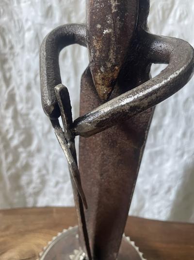  The Knight Sculpture by J zsef Szab Trash Works Industrial 2024