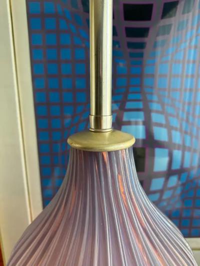 The Marbro Lamp Company Large Murano Glass Lamp by Marbro