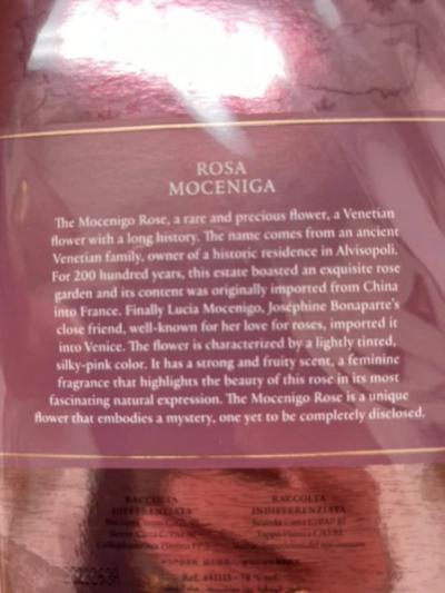  The Merchant of Venice Merchant of Venice Rosa Moceniga Perfume