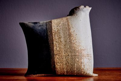  The Terry Pottery Brutalist Studio Pottery Vase by The Terry Pottery