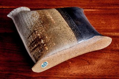  The Terry Pottery Brutalist Studio Pottery Vase by The Terry Pottery