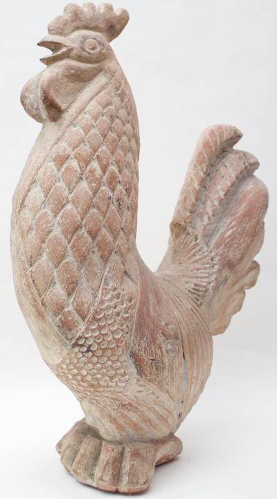  Thelma Frazier Winter Ceramic Sculpture Rooster by Thelma Frazier Winter USA 1955