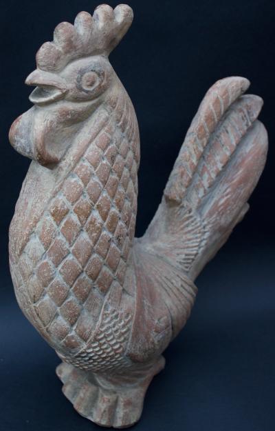  Thelma Frazier Winter Ceramic Sculpture Rooster by Thelma Frazier Winter USA 1955
