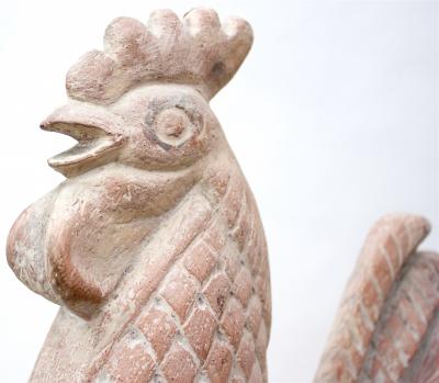  Thelma Frazier Winter Ceramic Sculpture Rooster by Thelma Frazier Winter USA 1955