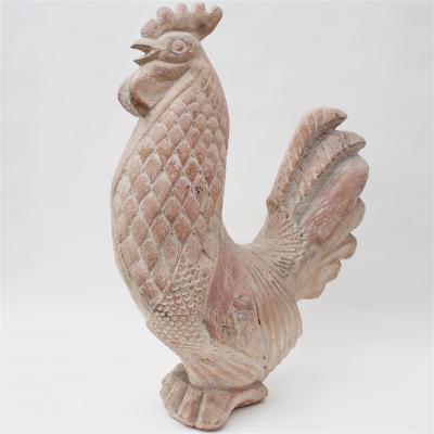  Thelma Frazier Winter Ceramic Sculpture Rooster by Thelma Frazier Winter USA 1955