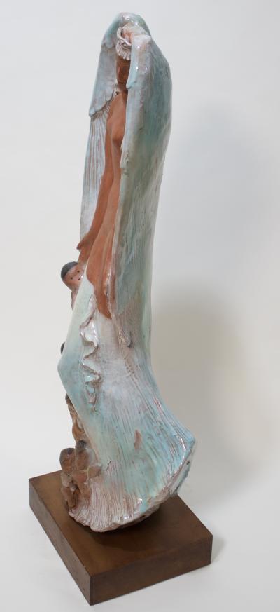  Thelma Frazier Winter Ceramic Sculpture by Thelma Frazier Winter Angel 
