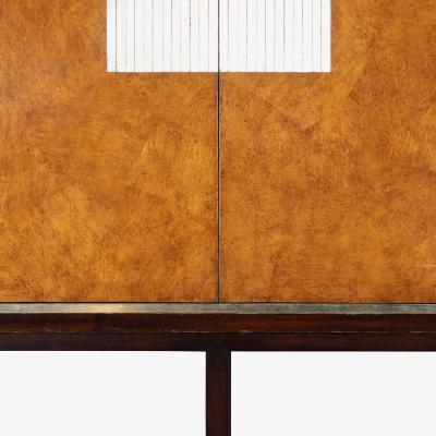  Therien Studio Workshops Marseilles Cabinet in Karelian Birch Walnut by Therien for Fournir Collections