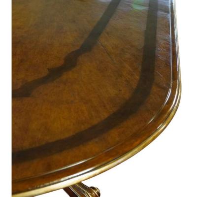  Therien Studio Workshops Therien Studios Workshops for Dessin Fournir Double Pedestal Volute Dining Table