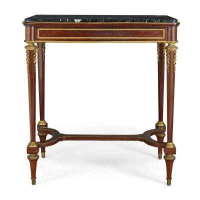  Thi baut Fr res Gilt bronze mounted Neoclassical style side table by Thi baut Fr res
