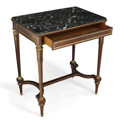  Thi baut Fr res Gilt bronze mounted Neoclassical style side table by Thi baut Fr res