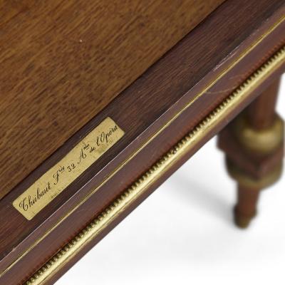  Thi baut Fr res Gilt bronze mounted Neoclassical style side table by Thi baut Fr res