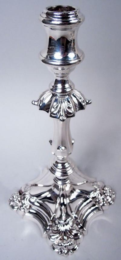  Thomas Bradbury Sons Ltd Pair of Tall English Edwardian Georgian Classical 5 Light Candelabra