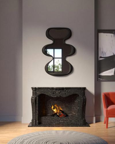  Thomas Cooper Studio Gala Mirror Nero Black