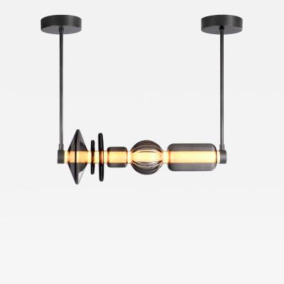  Thomas Cooper Studio Threaded Linear Pendant 24 