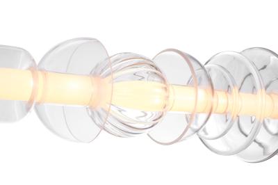  Thomas Cooper Studio Threaded Linear Pendant 54 