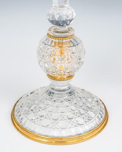  Thomas F C Osler A PAIR OF VICTORIAN ORMOLU MOUNTED CANDELABRA BY F C OSLER