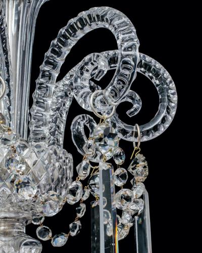  Thomas F C Osler A RICHLY CUT CRYSTAL CHANDELIER BY F C OSLER NO 2765