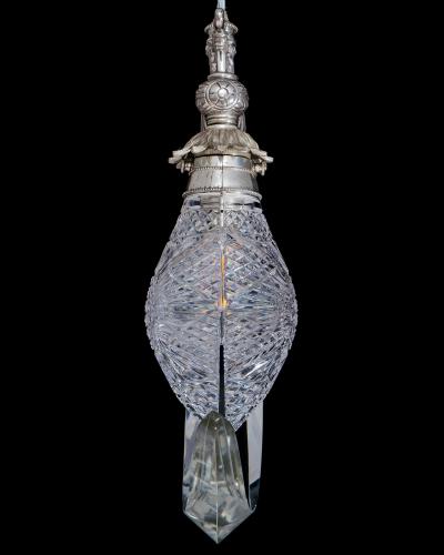  Thomas F C Osler A SET OF THREE STAR CRESCENT LIGHTS BY F C OSLER