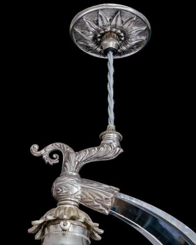  Thomas F C Osler A SET OF THREE STAR CRESCENT LIGHTS BY F C OSLER