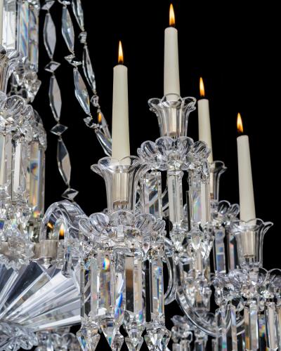  Thomas F C Osler AN EXCEPTIONAL VICTORIAN SLATDISH CHANDELIER BY F C OSLER