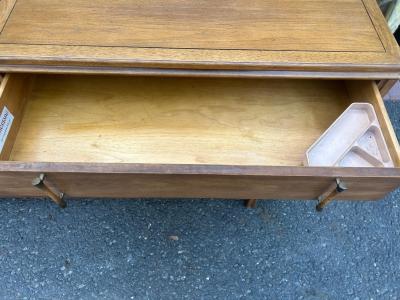  Thomasville Furniture Handsome 3 Piece Tamerlane Credenza Bar Cabinet Room Divider Mid Century Modern