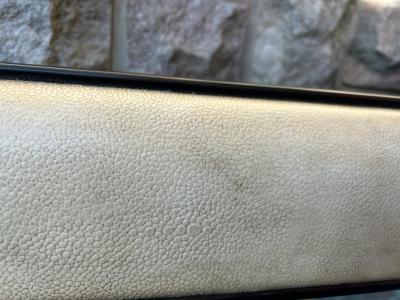  Thomasville Furniture Huge Vintage Faux Shagreen Floor Mirror Mid Century