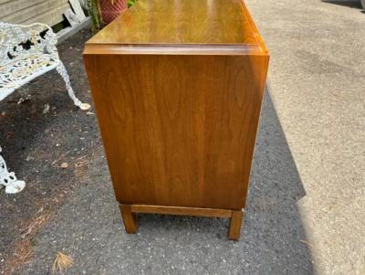  Thomasville Furniture Stylish Vintage Thomasville Burl Wood Drawers Walnut Credenza Mid Century