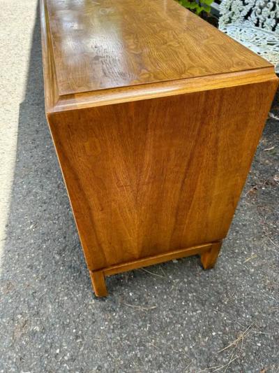 Thomasville Furniture Stylish Vintage Thomasville Burl Wood Drawers Walnut Credenza Mid Century
