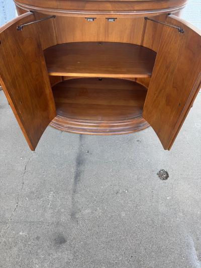  Thomasville Furniture Thomasville Marble Oval Cabinet