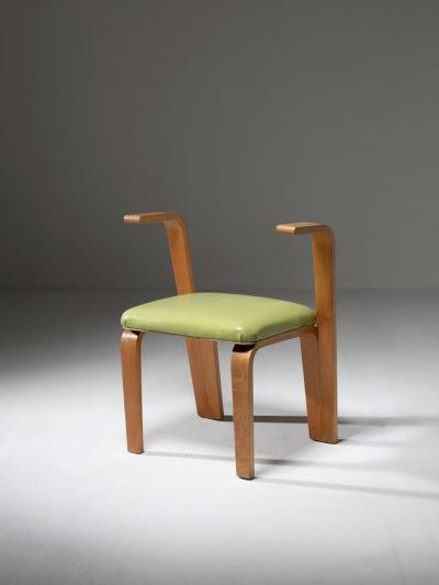  Thonet 1940s Sample Stool by Thonet